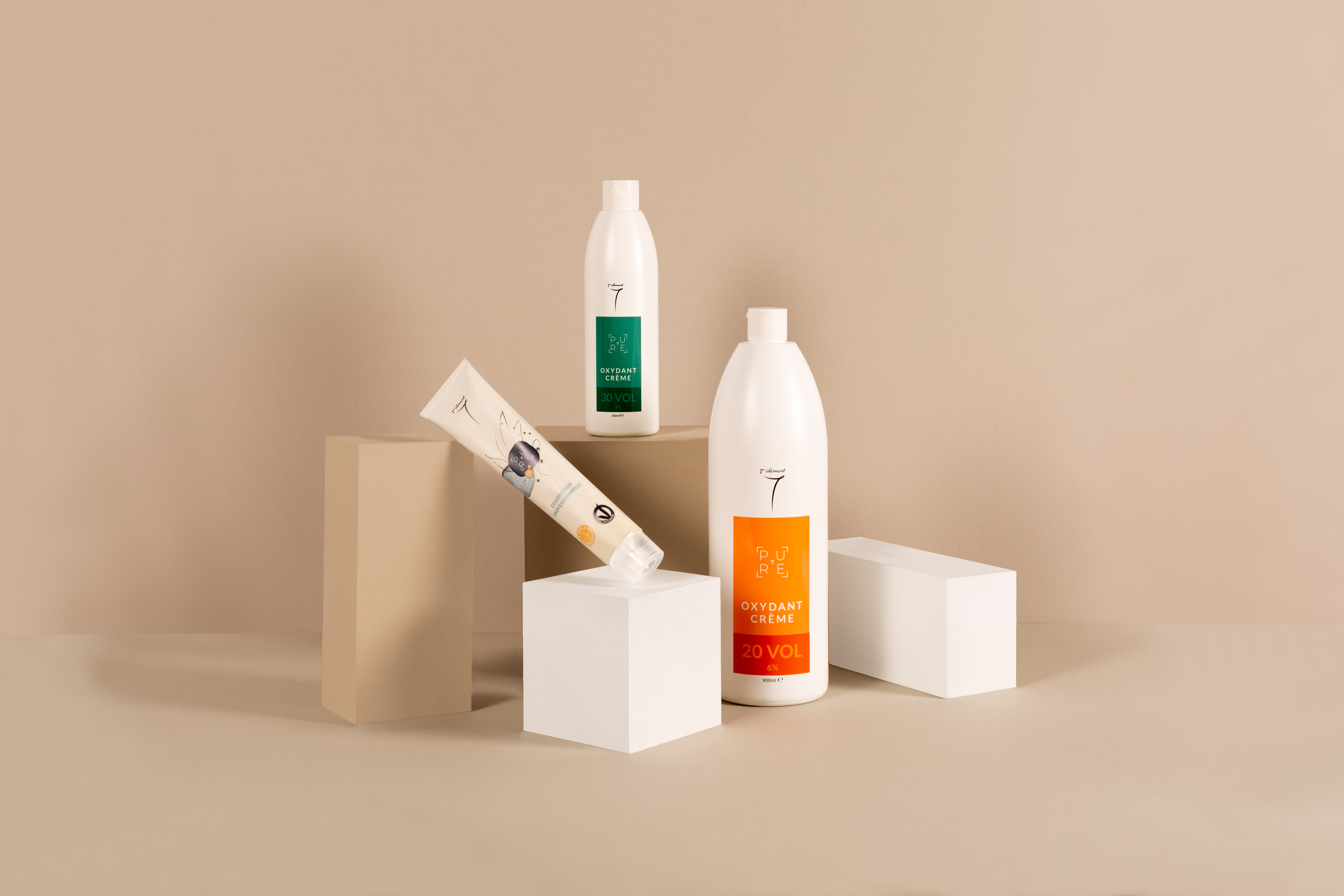 gamme pure 7 avec les colorations