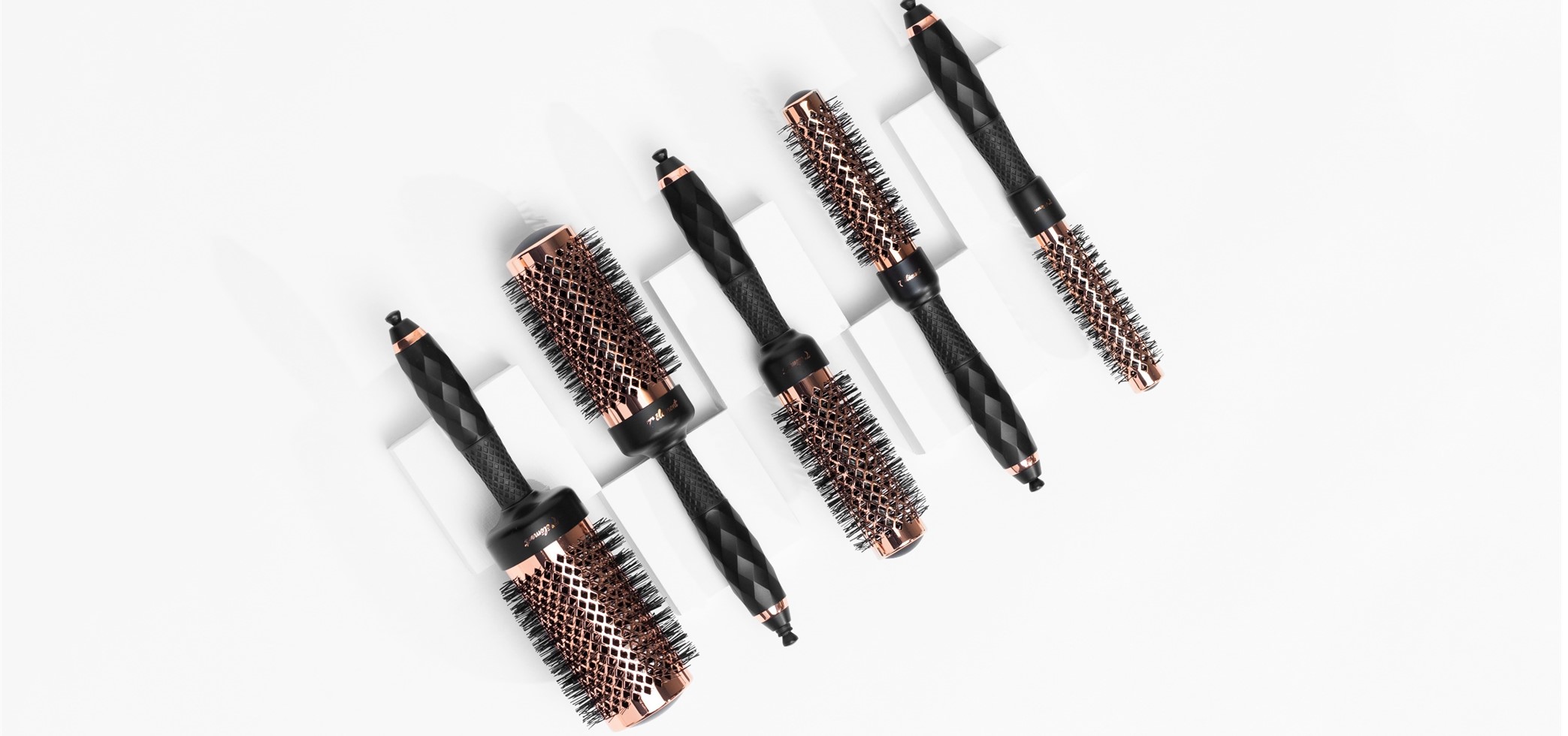 différentes taille de brosse de la gamme diamond