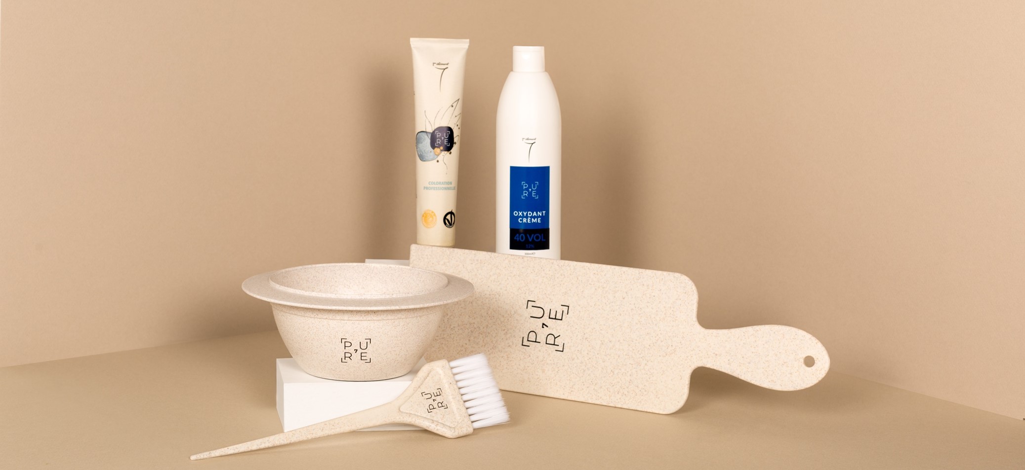 produit et accessoires oxydant et coloration permanente