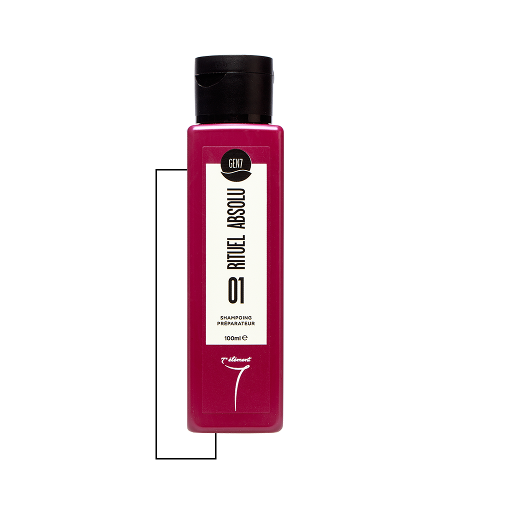 visuel du produit, avec ça composition ( Kératine végétale, acide hyaluronique, huile d'açaï, beurre de karité) et son ph (3,5/4,5)